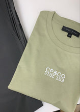 Load image into Gallery viewer, ORGANIC CP. LOGO TEE | SAGE