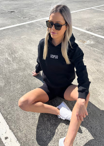 CP. LOGO HOODIE | BLACK