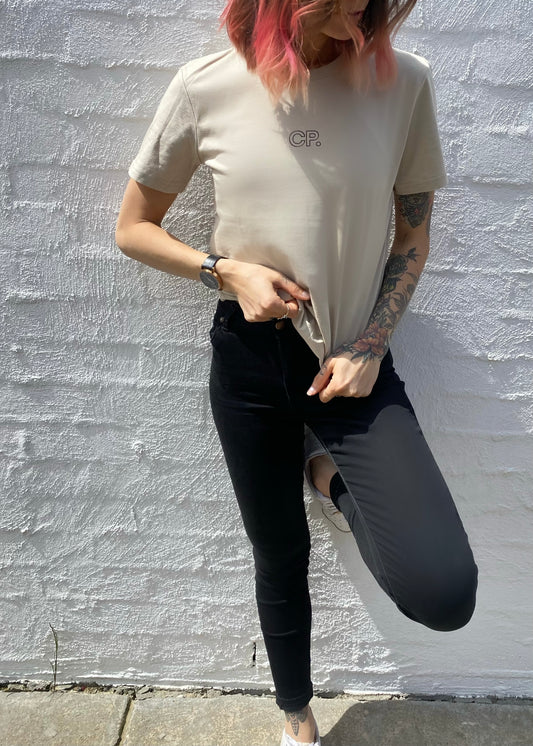 ORGANIC CP. LOGO CREW | STONE