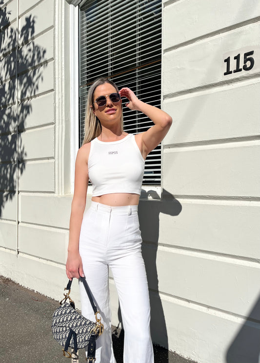 AVA TOP | WHITE
